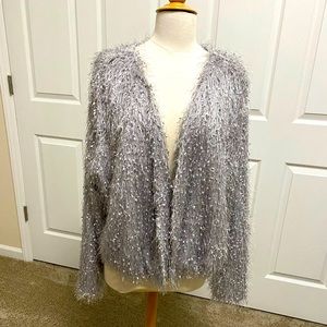 Silver cocktail jacket